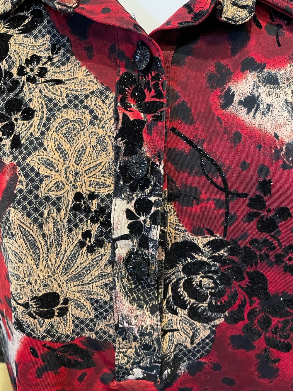 Laura G Shimmery Blouse - Picture 2 of 6
